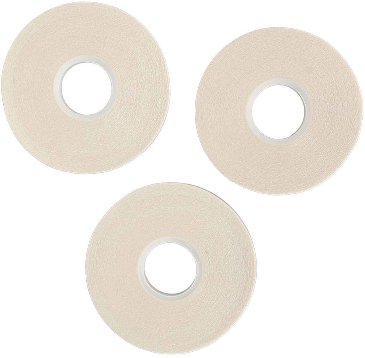 Dailygoods- Dubbelzijdige Tape Wateroplosbaar - 3 Rollen 16 Meter - Goede Hechting - Naaitape voor Doe-het-zelf - Quilttape - Geschikt voor Stof en Papier