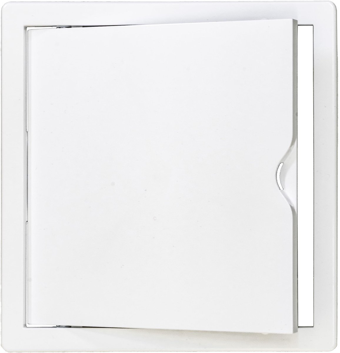 Dailygoods- Inspectiedeur 20x20cm - Ventilatierooster - Toegangsdeur - ABS-kunststof - Handgreep - Montage door lijmen of schroeven