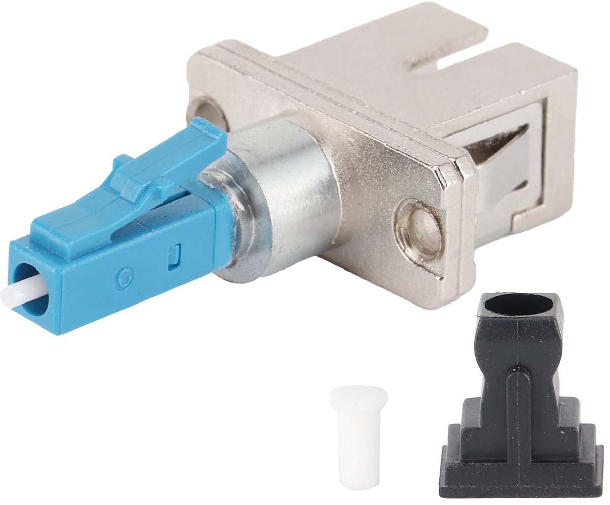 Dailygoods - Optische Glasvezelkoppeling - Glasvezeladapter - Hybride Koppeling - Mannelijk Naar Vrouwelijk - Industrieel Gebruik - Betrouwbaar en Duu...