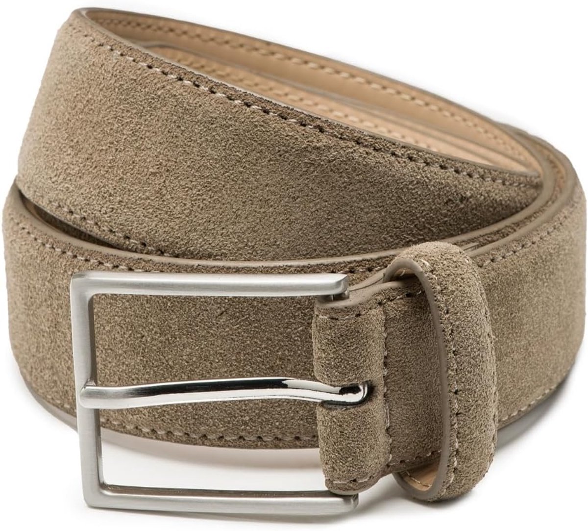 Suède heren riem Bobby - 3,5cm breed