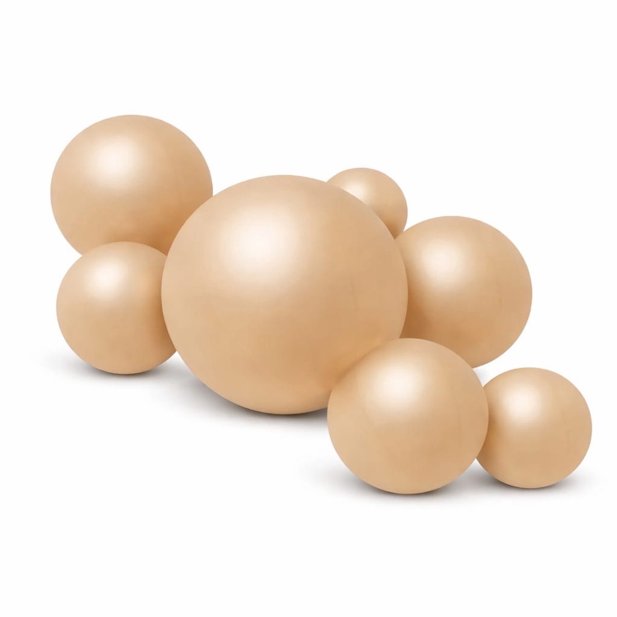 Herbruikbare Ballonslinger van 7 Beige - Balloony