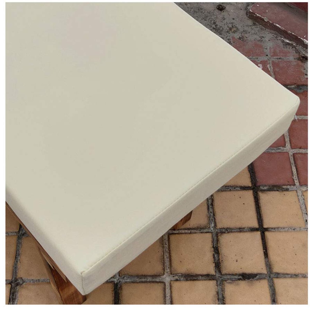 Bench Kussen 2 3 4-zits Bench Pad Kussen Non-slip Verwijderbare Wasbare Tuin Patio Bench Swing Mat voor Indoor Outdoor Meubels Outdoor Kussen -Khaki 150×40×5cm (59×15×2in)