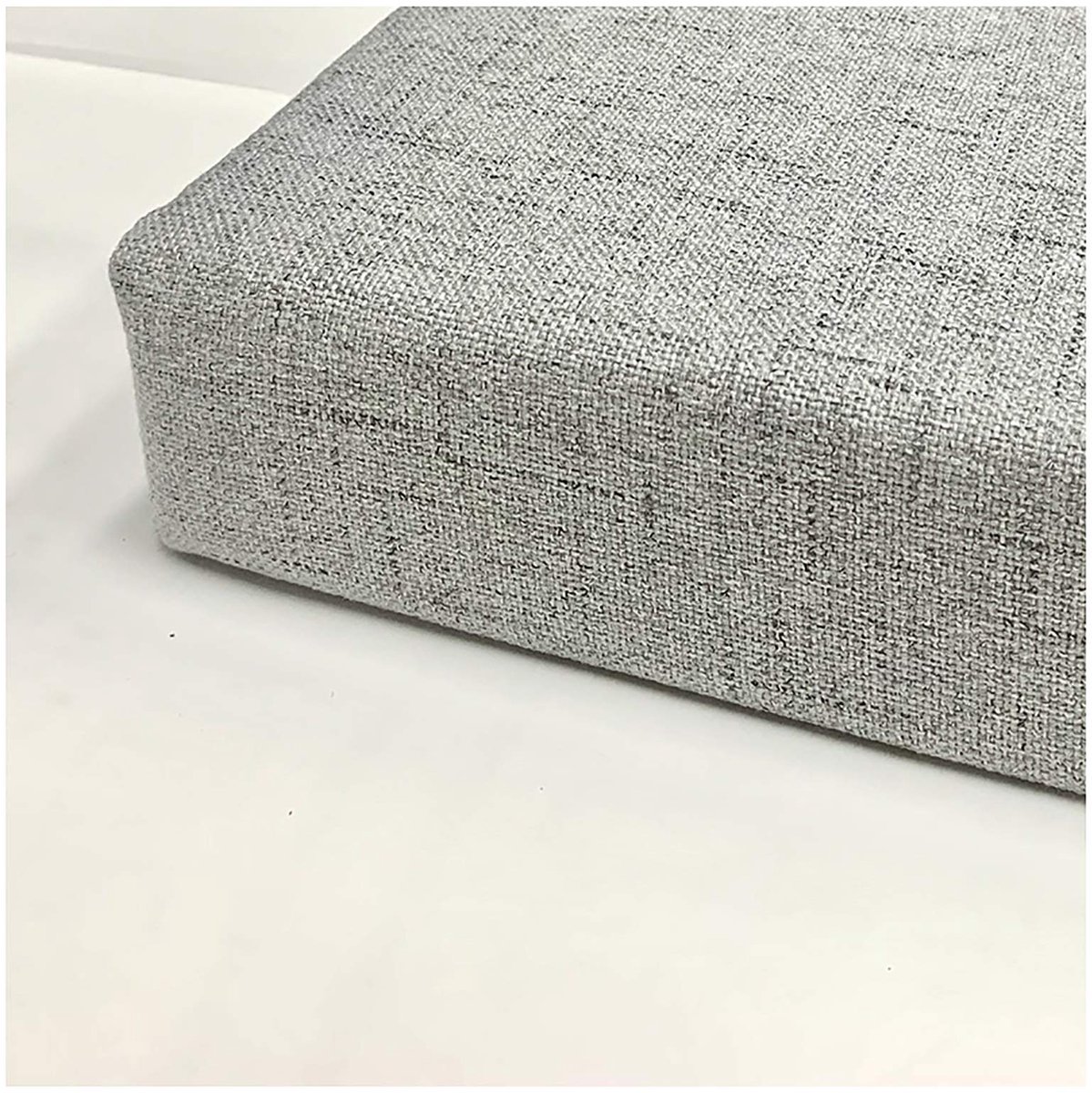 Bankkussen buiten/binnen, loungepads vervanging tuin terras stoelhoes dikke gewatteerde bed relaxerstoel grijs-grijs 80 * 30 * 18cm (31 * 12 * 7in)