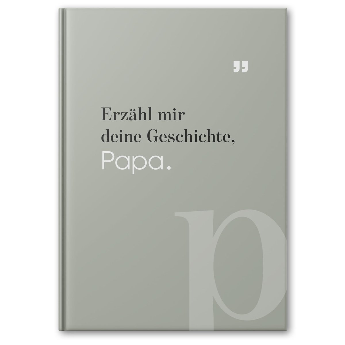 Dailygoods- Invulboek Papa - Persoonlijk Herinneringsboek - Cadeau voor Vader - Familiequiz - Verhalen en Herinneringen - Uniek Gebaar