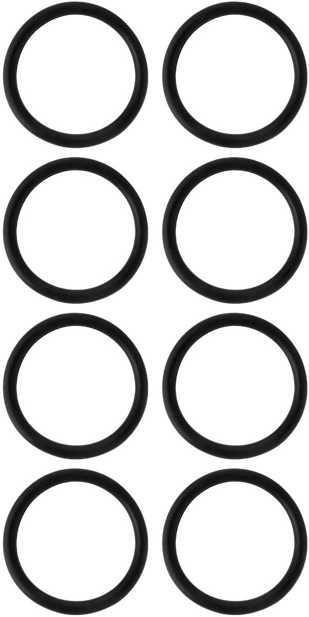 Dailygoods- O-ring 8 stuks - vervangend onderdeel A20212/A-20212 - nitrilrubber - waterdichte afdichting - compatibel met FX4/FX5/FX6 - perfecte pasvorm - Afdichtring