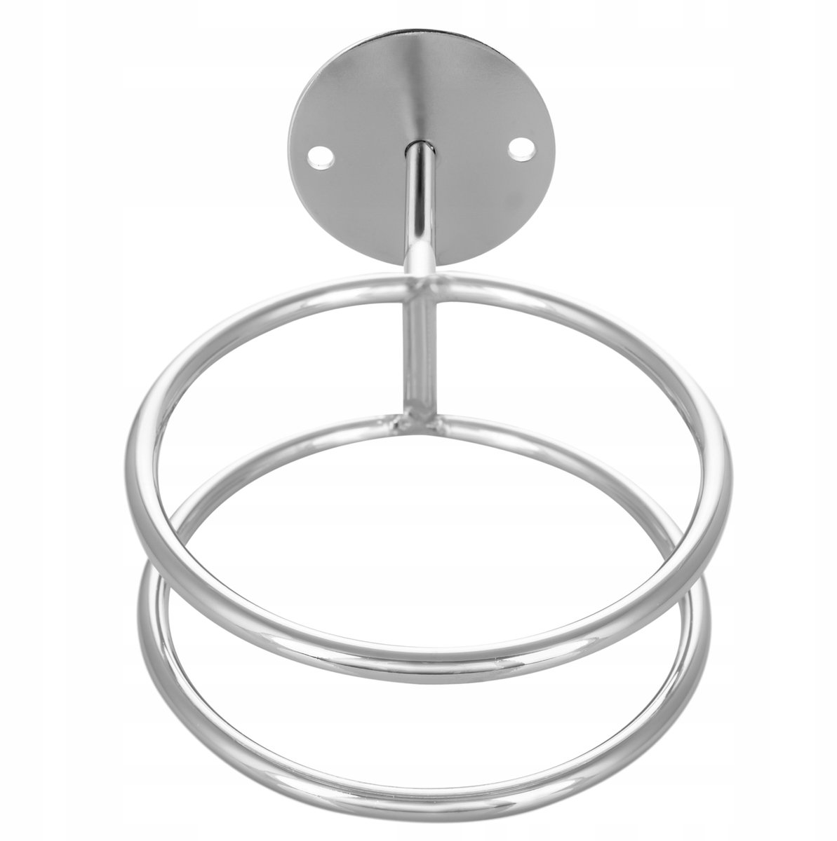 Poniks Metalen Haak Voor Droger - Dubbel Verchroomd Groot Zilver - Afmetingen 16,5 x 9,2 cm, Stevig, Stabil