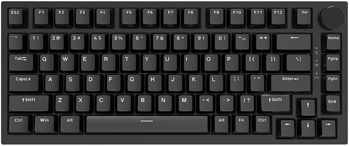 Ajazz AK820 75% toetsenbord met hot swap