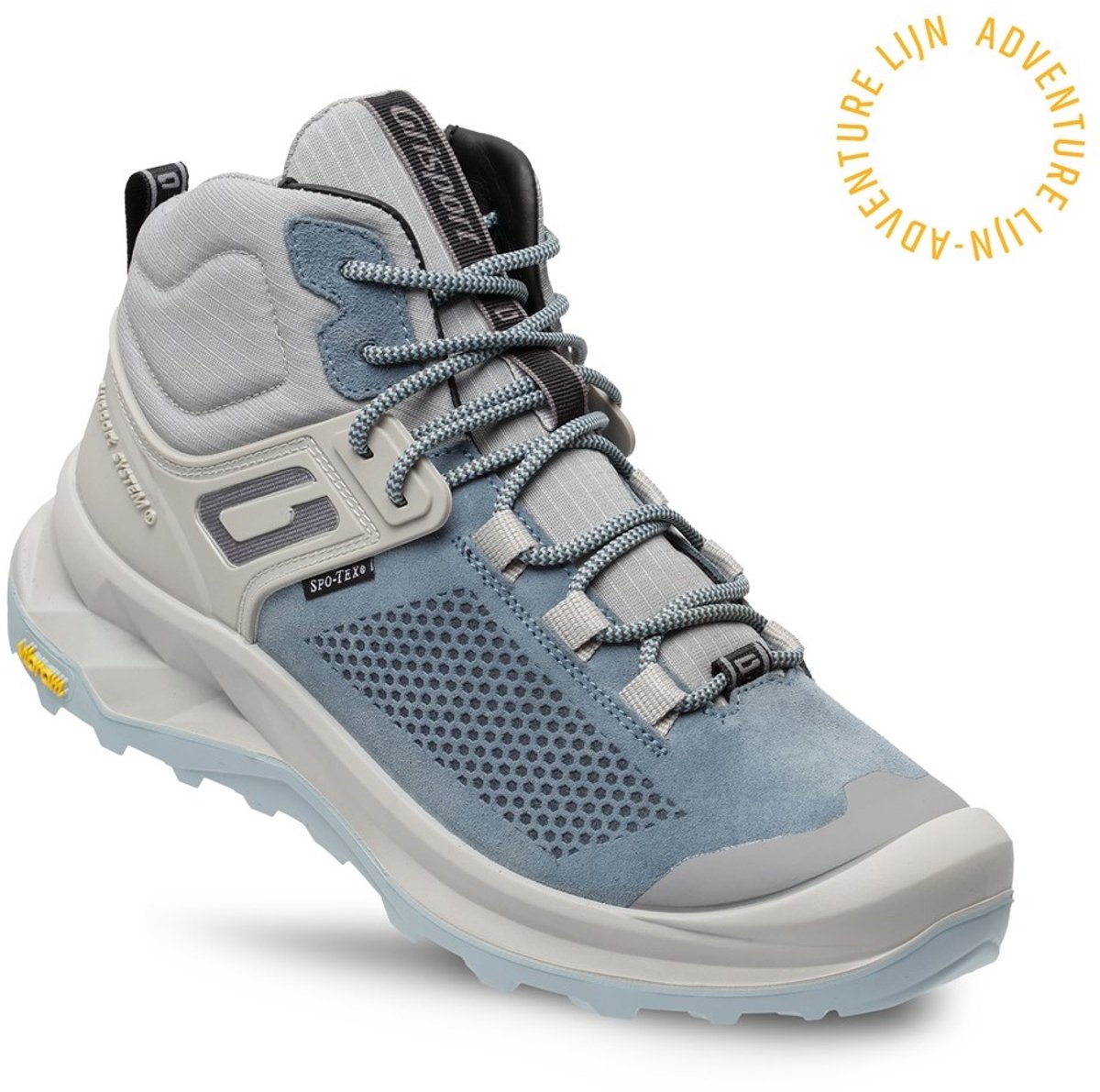 Grisport Discovery Mid licht wandelschoenen uni Blauw