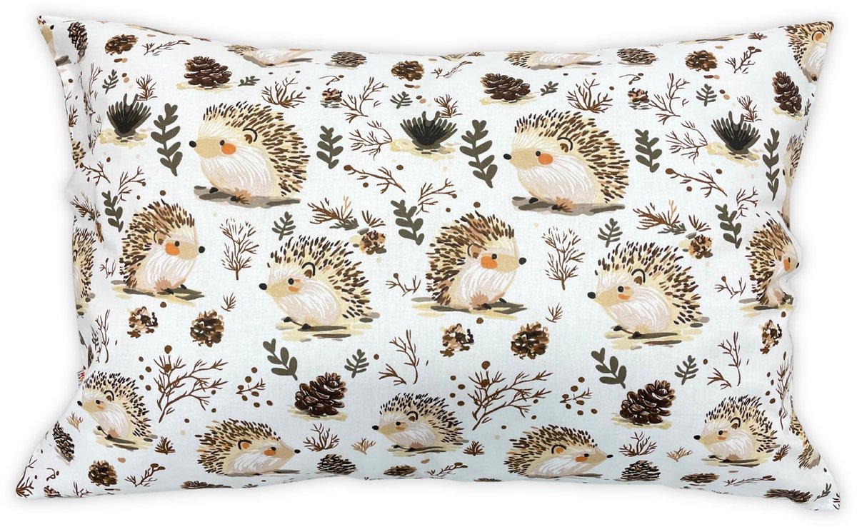 Peuter Kussensloop 40x60 cm - Kinderkussensloop met ritssluiting Katoenen kussenhoes voor jongens en meisjes - Ademend & Zacht - Ideaal voor de kinderkamer, Veel kleurrijke prints