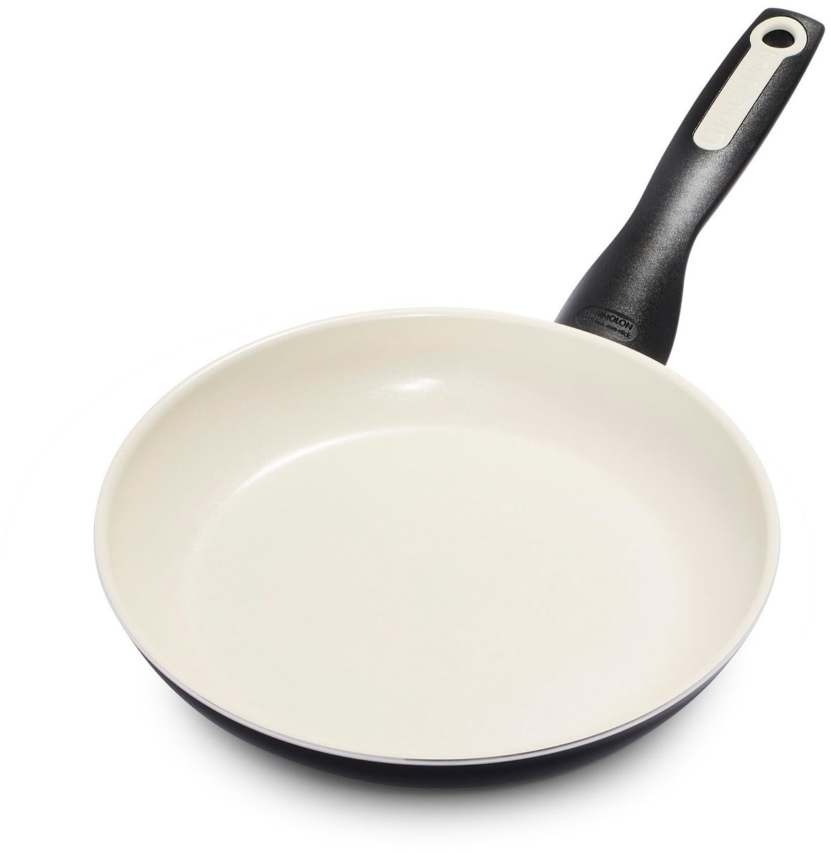 Keramische Koekenpan met Antiaanbak van 18 cm, PFAS-vrij, Stay-Cool-handgreep, Ovenbestend