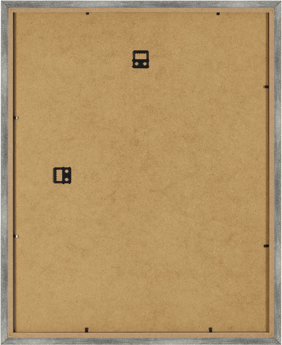 Fotolijst 28x35 cm - MDF - Grijs Geveegd - Benno