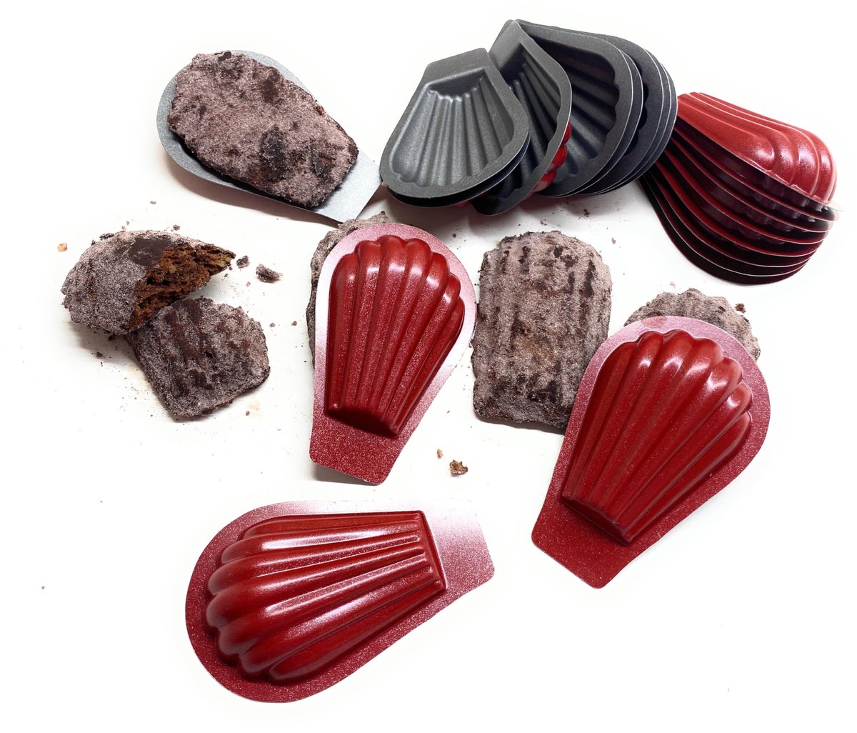 Mini Cakes - Bearfoot, 20 Stuks, Vorm Mini Vormen Bakken, Cupcake Muffin, Anti-aanbaklaag & Hoge Weerstand, Ovenvorm Bakaccessoires