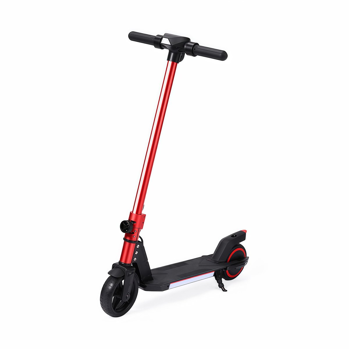 Oryxearth Elektrische Step Kind Rood – 150W Kinder E-Step met LED Display, Dubbele Rem, LED Verlichting en IPX4 Waterbestendig – Opvouwbare Step voor Jongens en Meisjes 6–12 Jaar