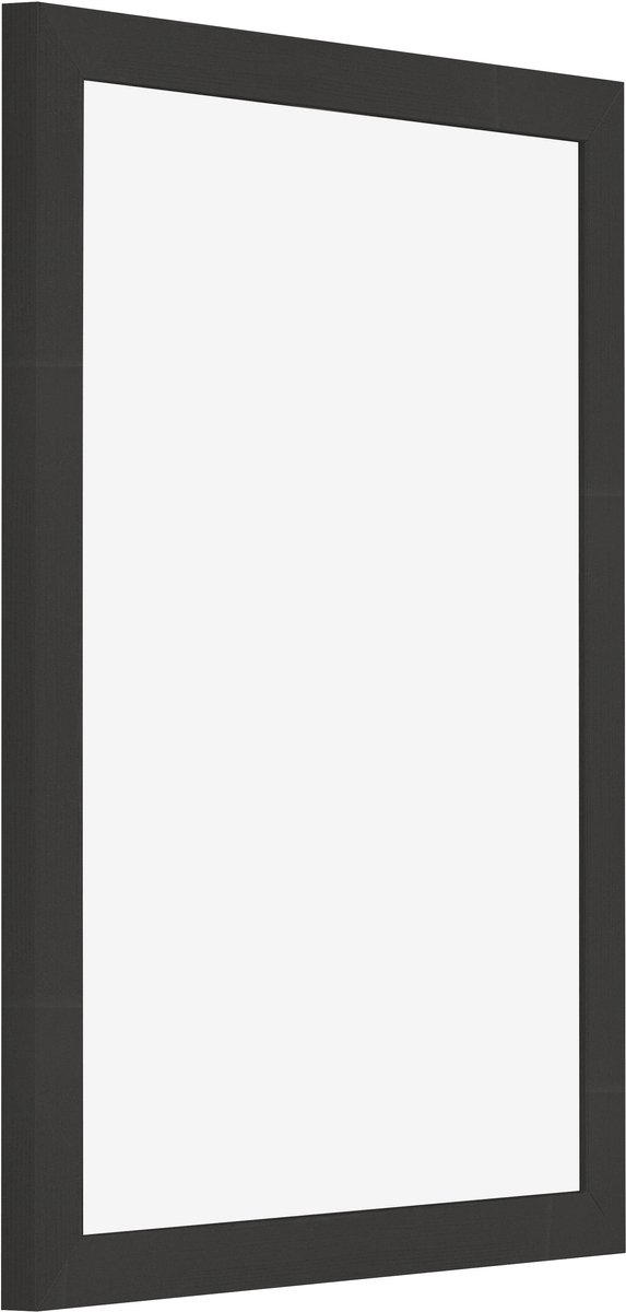 Fotolijst 48x64 cm - MDF - Zwart Houtnerf - Benno