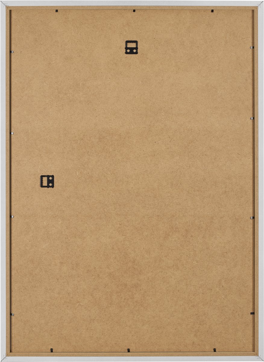 Fotolijst 49x68 cm - MDF - Zilver Glanzend Vintage - Benno