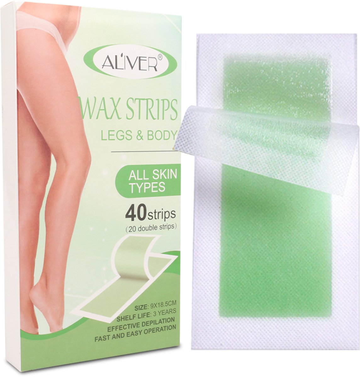 Wax Strips (40 Stuks) - Ontharing Hars Set - Gezicht - Intimate Hair Removal