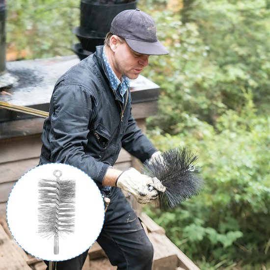 5 stuks kachelpijpborstelset (zilver) — afbeelding 2