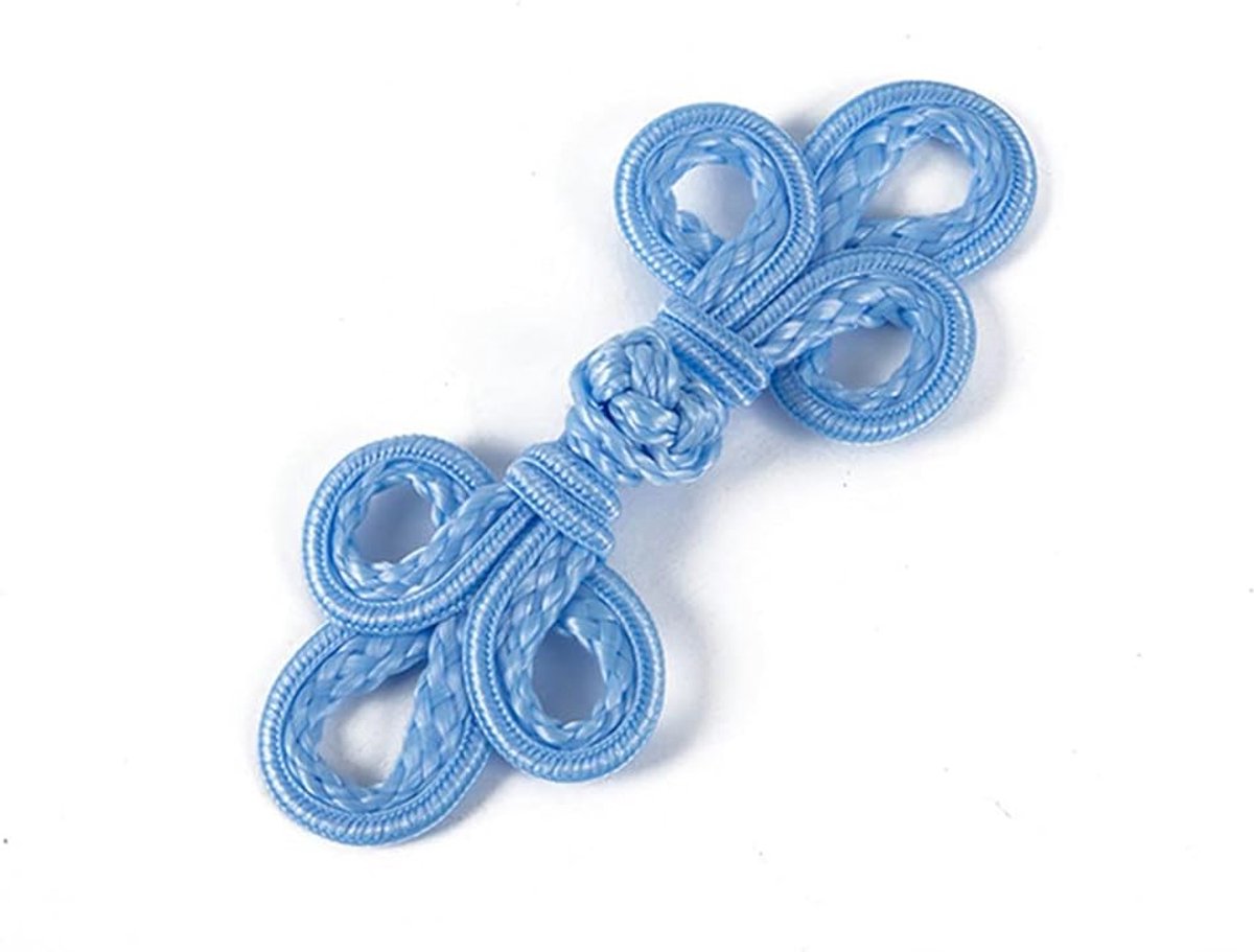 5 paar Chinese knoopsluitingen decoratieve naai knopen voor DIY naaiprojecten en kledingaccessoires