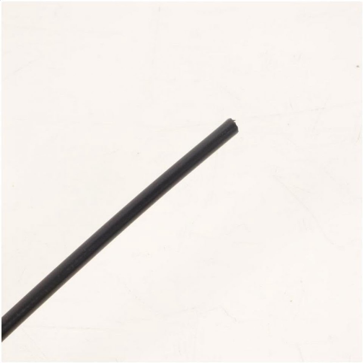 Standaard zwarte mantel 32/10 platte draad Ø3,2x6mm x1m voor motorfiets koppeling/remkabel