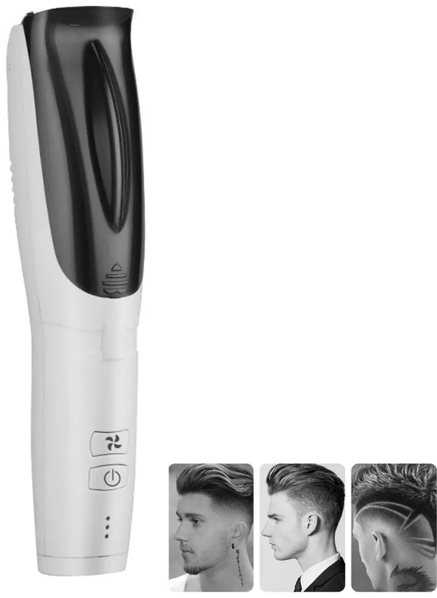 Draadloze tondeuse Geschikt voor babyhaar Geschikt voor vacuümfunctie – stille elektrische tondeuse, keramische messen, waterdicht, oplaadbaar via USB