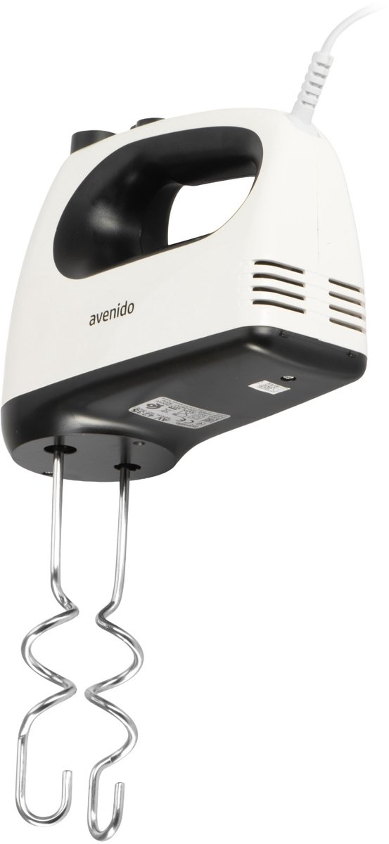 Avenido AV4235 Handmixer Keukenmixer - 750W Max - 5 Snelheden en Turbo - 6 RVS Opzetstukken - Deegmixer - Grijs van Avenido — afbeelding 3