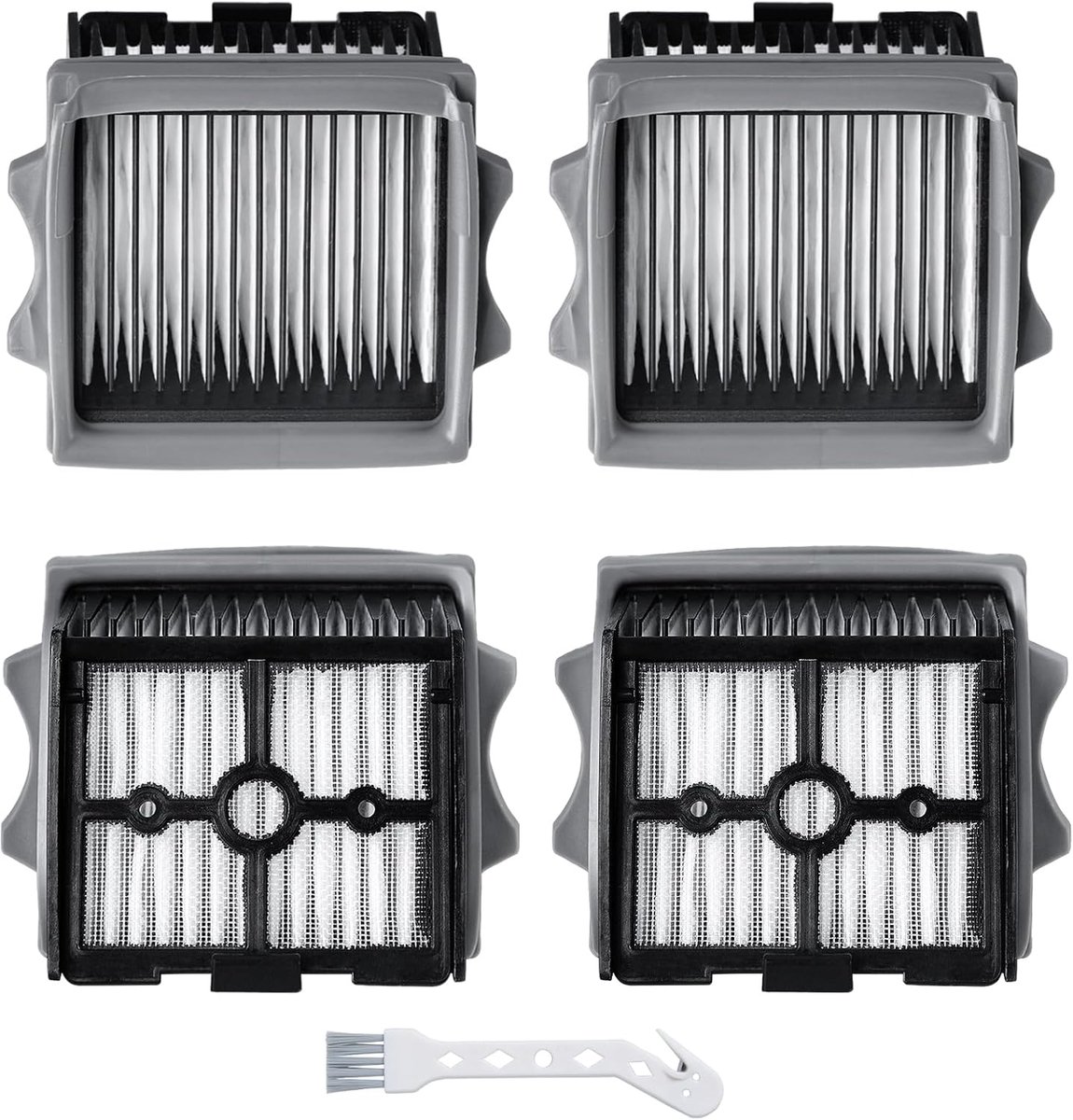 4 stuks reserve-HEPA-filters voor Tineco Floor One S5 Combo / S5 Combo Power KIT nat- en droogzuiger