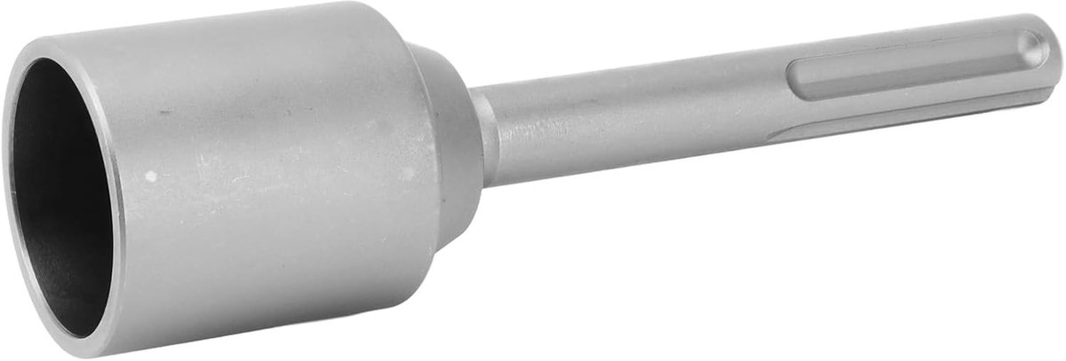 Paaldrijver, 200 Mm Lengte, Verdikte Muur, Smeedstaal, 5 Putten, Schacht T-paalstamper voor Paalversterking (45mm)