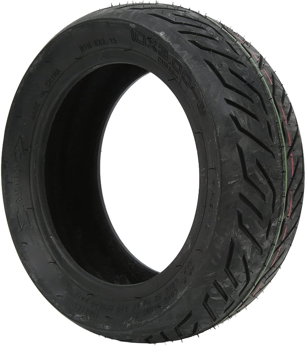 -Banden, Elektrische Scooter Vacuüm Banden Elasticiteit Rubber Tubeless met Tandschijf Anti Skid Rubber Band voor met 10x3.00 6 6 Buitenbanden