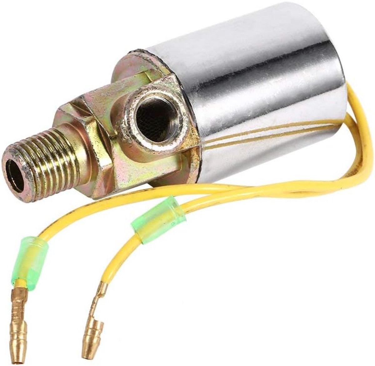 Luchthoorn Magneetventiel, 24 V 180PSI 1/4 "NPT Mannelijk Koper Zinklegering Trein Truck Luchthoorn Elektrische Magneetventiel Heavy Duty