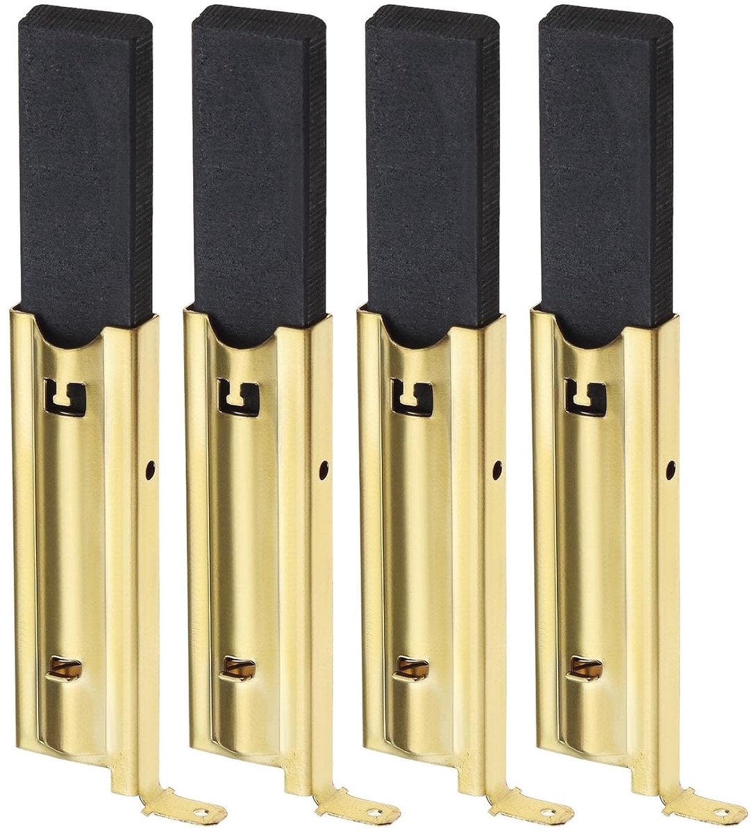 2 paar koolborstels L94MF7 Compatibel met wasmachine Welling motor inzetstukken Vervangende accessoires 5x13,5x39,6mm