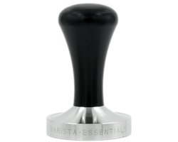 Tamper – 58mm - QuickMill – RVS - Zwart – Koffie Tamper – Espresso Tamper - Koffie Stamper - Quick Mill – Espressomachine - Barista Essentials