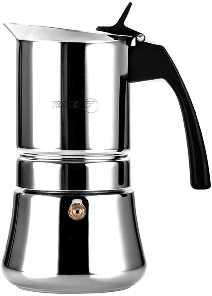 Italiaanse Koffiepot FAGOR Etnica Roestvrij staal 18/10 (4 Koppar)