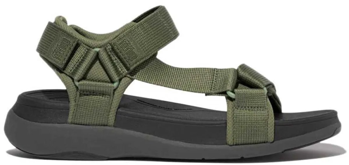 Fitflop F-mode Go Adj Sandalen Groen EU 44 Man