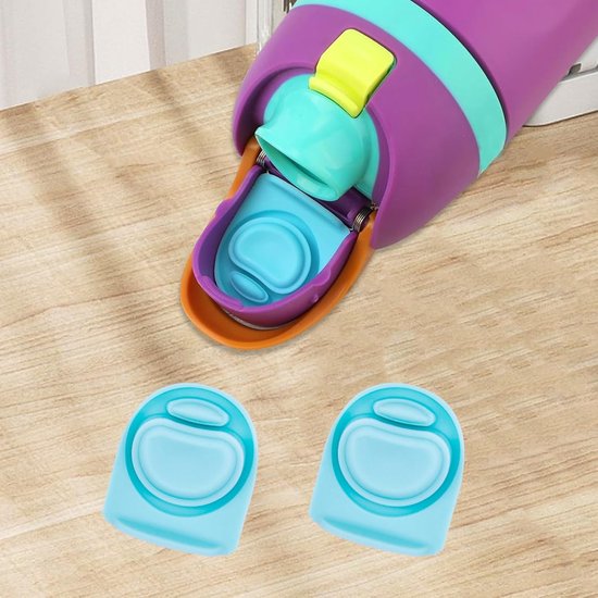 2 Vervangstopen van Siliconen voor Dop Owala FreeSip,Rubber Afdichtingsonderdelen Drinkfles Vervangingsonderdelen-Accessoires voor Onderdelen Vervangdop Owala 470 560 710 740 950 1180 ml-Bn4 — afbeelding 2