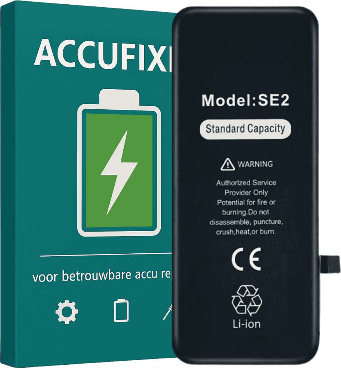 iPhone SE (2020) Batterij - voor Reparatie - A+ Kwaliteit - met Batterijsticker