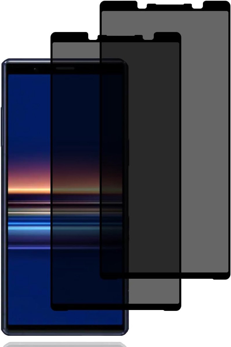 Screen Protector voor Sony Xperia 5 V [2 stuks] | anti-spy gehard glas film,9H hardheid,krasbestendig,hoge gevoeligheid,anti-spy schermbeschermer voor Sony Xperia 5 V
