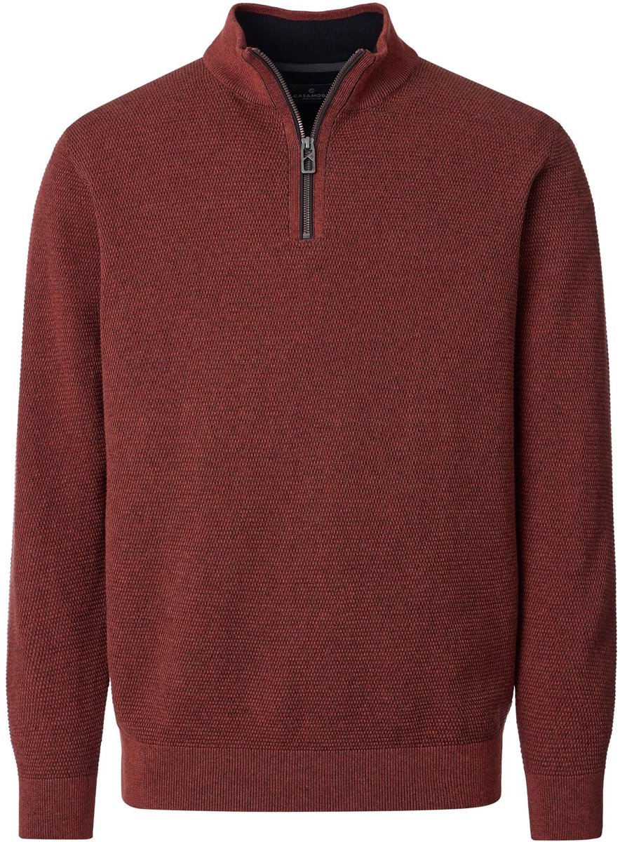 CASA MODA comfort fit schipperstrui - bordeaux