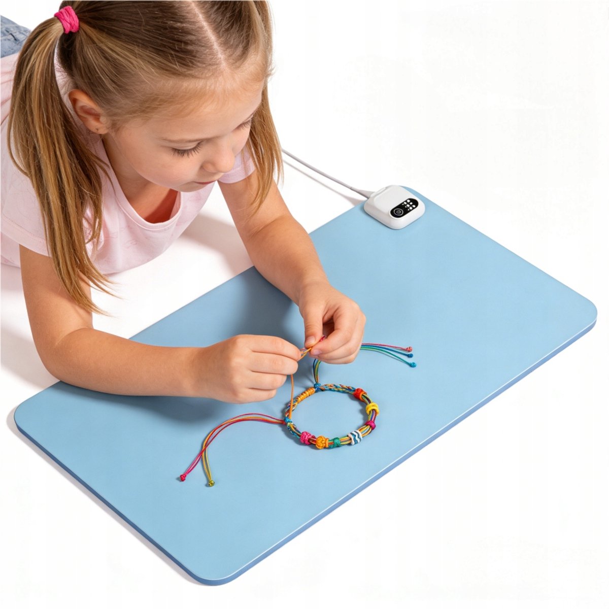 Verwarmde Bureauonderlegger 60x36cm - Grote Gaming Muismat met Temperatuurregeling