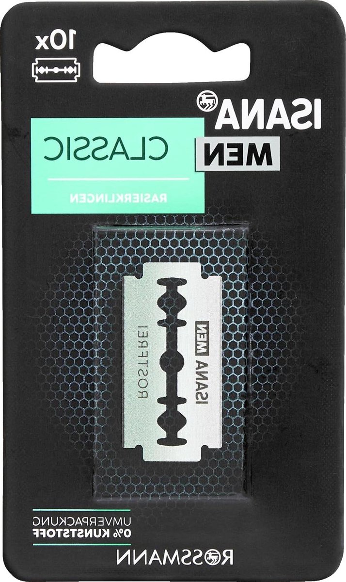 Scheermesjes - Scheermes - Glad Scheren - Dubbele Coating - 10 Mesjes - Zilver