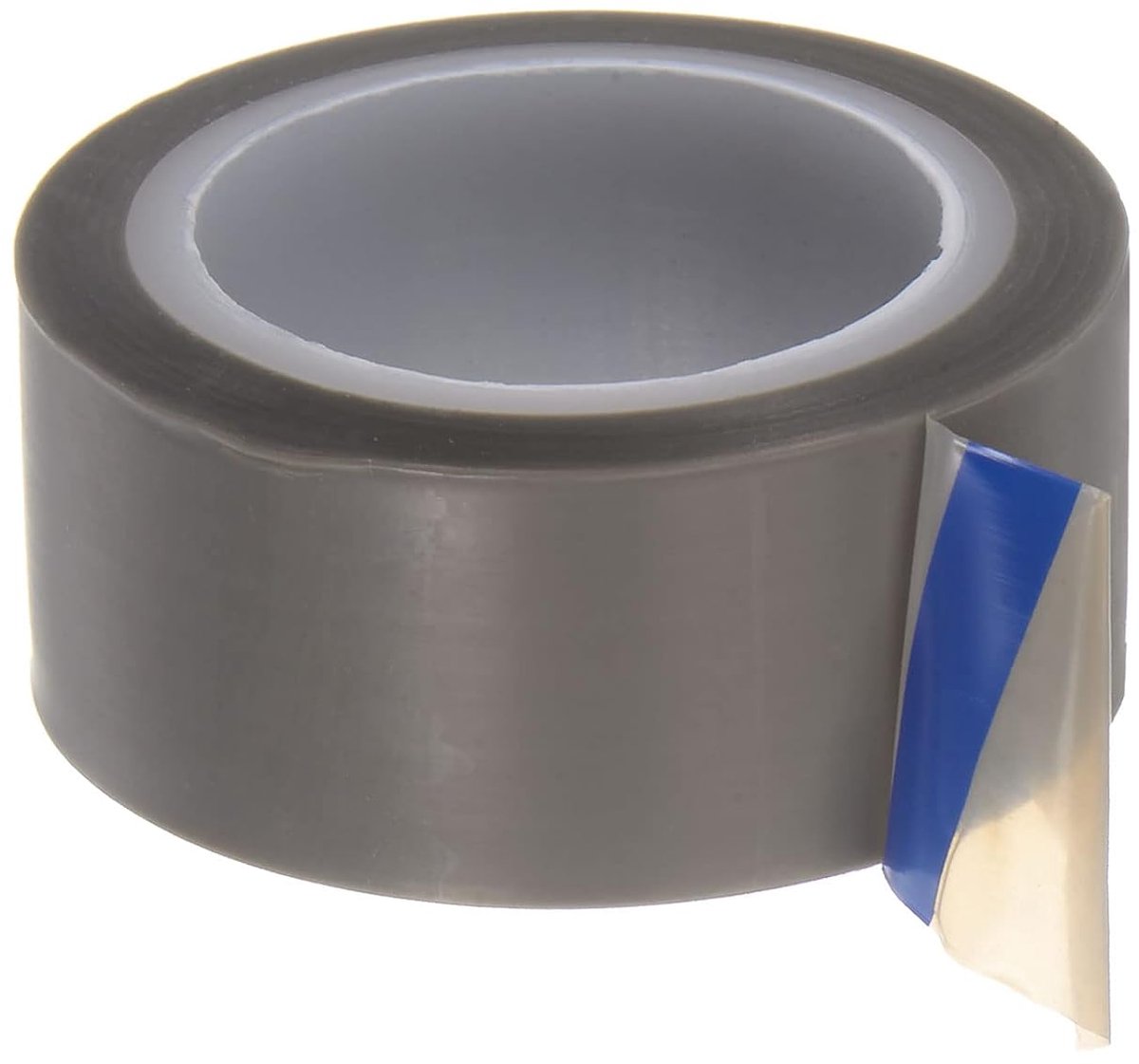 Sourcing map PTFE-folie, plakband, rol, 0,8 inch x 33 ft, hoge temperatuur, plakband, 0,06 mm dik, met eenzijdige lijm voor vacuüm, verzegelingsapparaat, handimpuls, verzegelaar, grijs