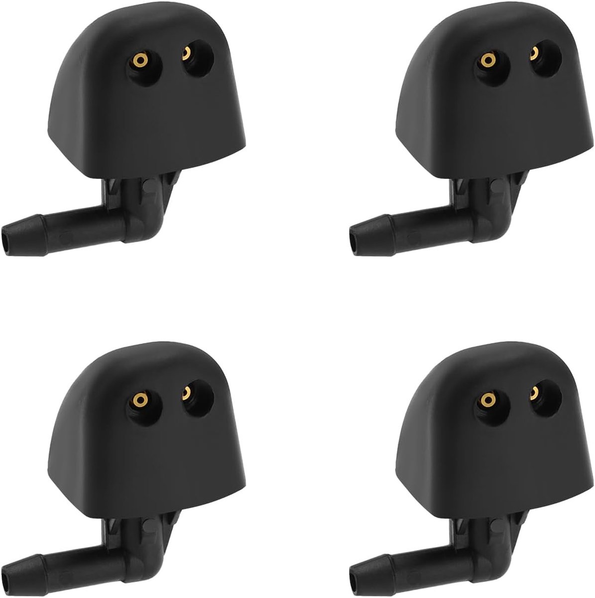 4 stks Voorruit Wasmachine Jet Auto Voorruit Wasmachine Nozzle 7700823915 93160047 Compatibel met Renault Trafic Laguna Kangoo Auto Ruitenwisser Nozzle