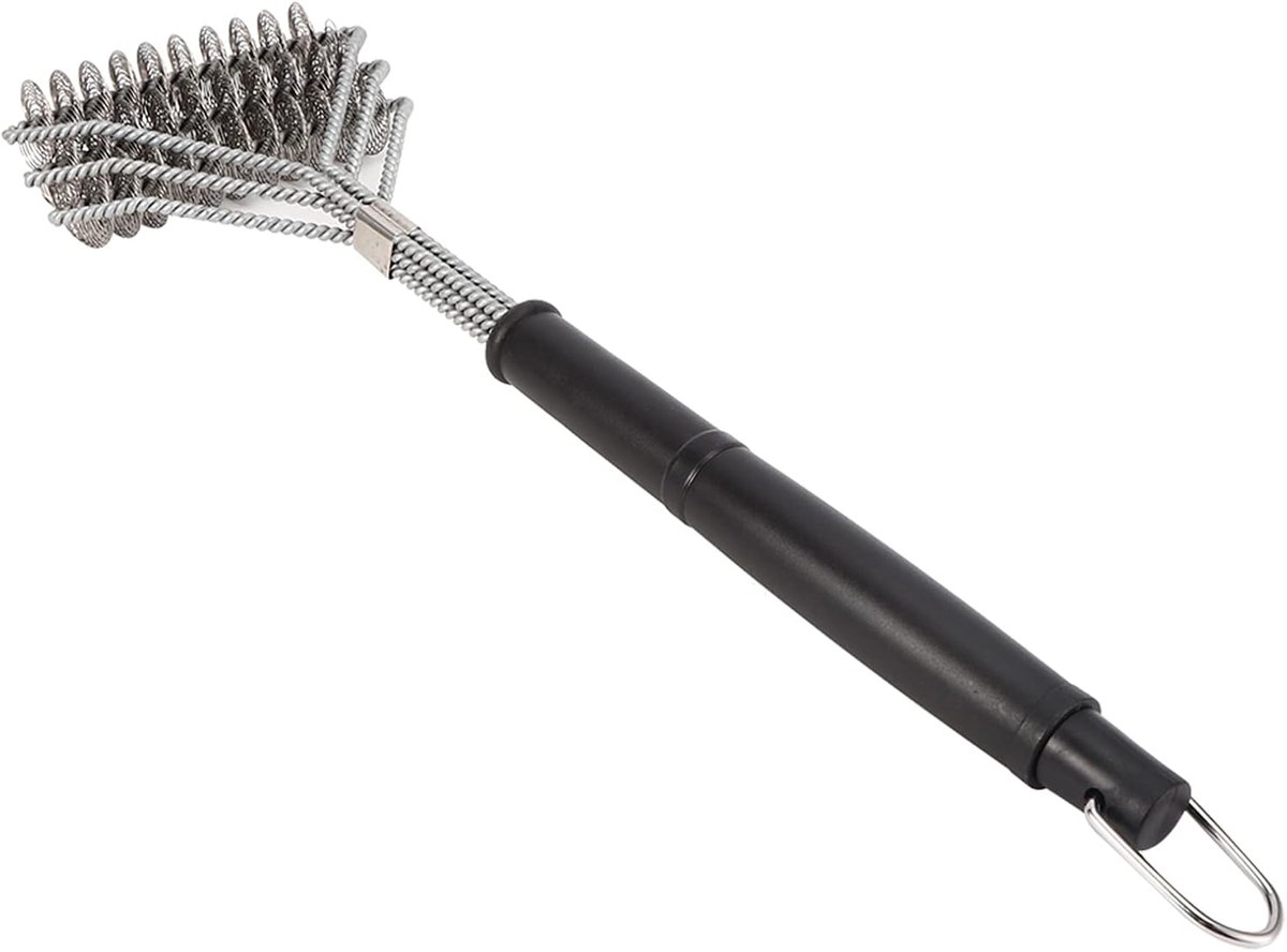 Staaldraad Barbecue Grill Borstel, BBQ Grill Borstel Schoonmaak BBQ Cleaner Grillen Accessoires