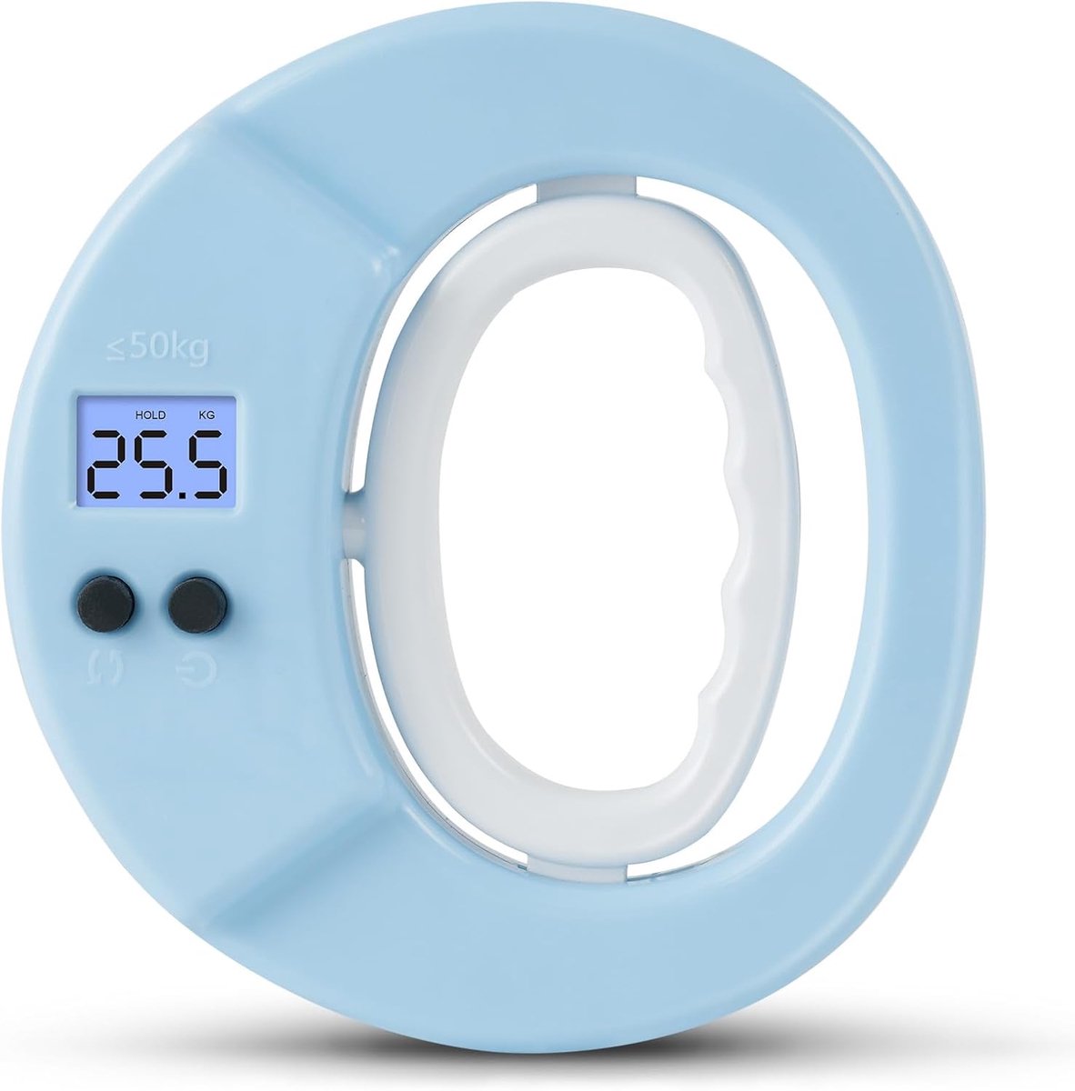 Grip Strength Trainer voor kinderen, 110 lbs/50 kg handdynamometer grip sterkte, elektronische handgreep versterker sporter met LCD-display voor sport thuis school gebruik