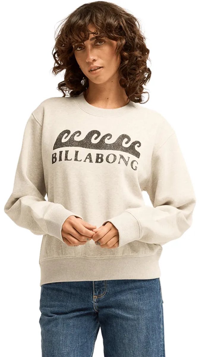 Billabong Surfing In Town Sweatshirt Wit M Vrouw