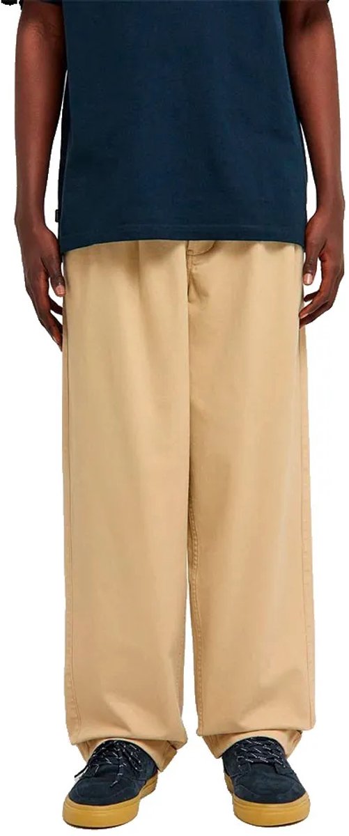Element Big Pleat Chino Broek 31 Man Humus