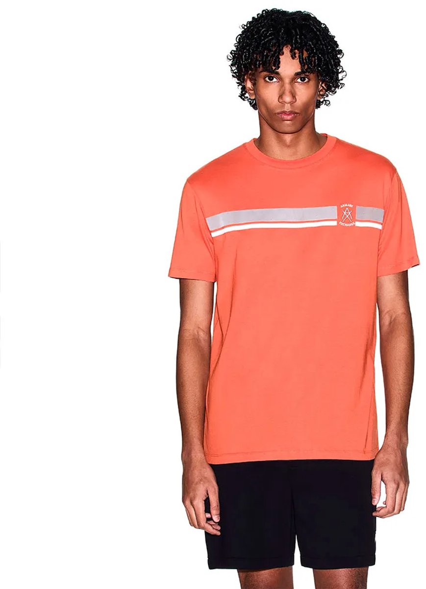 Armani Exchange Xm001792_af12308 T-shirt Met Korte Mouwen Oranje S Man