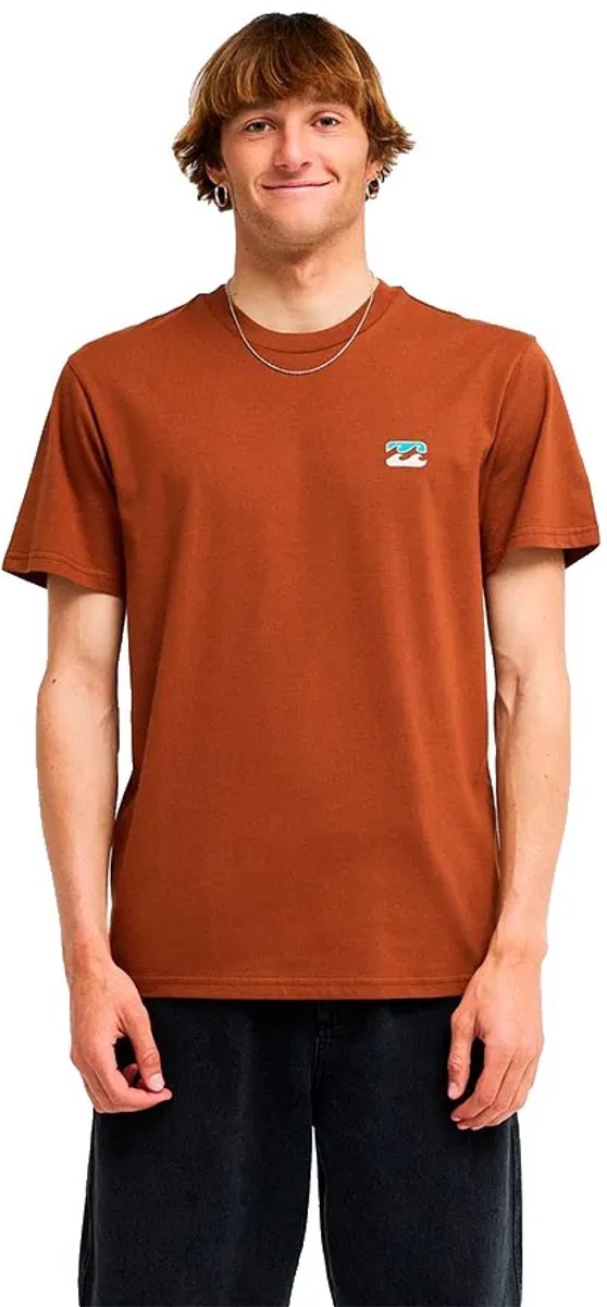 Billabong Icon Wave T-shirt Met Korte Mouwen S Man Tortoise Shell