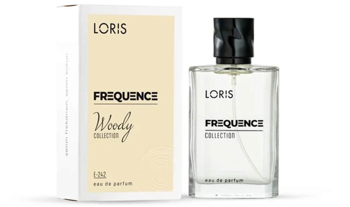 Loris Parfum - Frequence Parfum - Woody 242 - Heren Parfum - 50 ML - Eau de Parfum