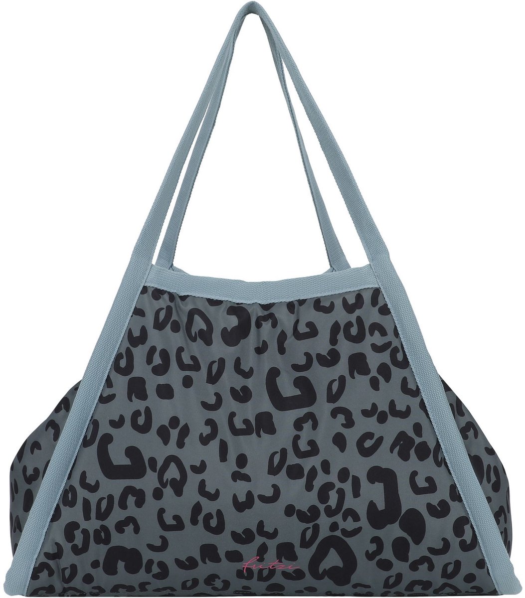 Fritzi aus Preußen Ini Shopper Tas 38 cm - 14 L - leo jungle