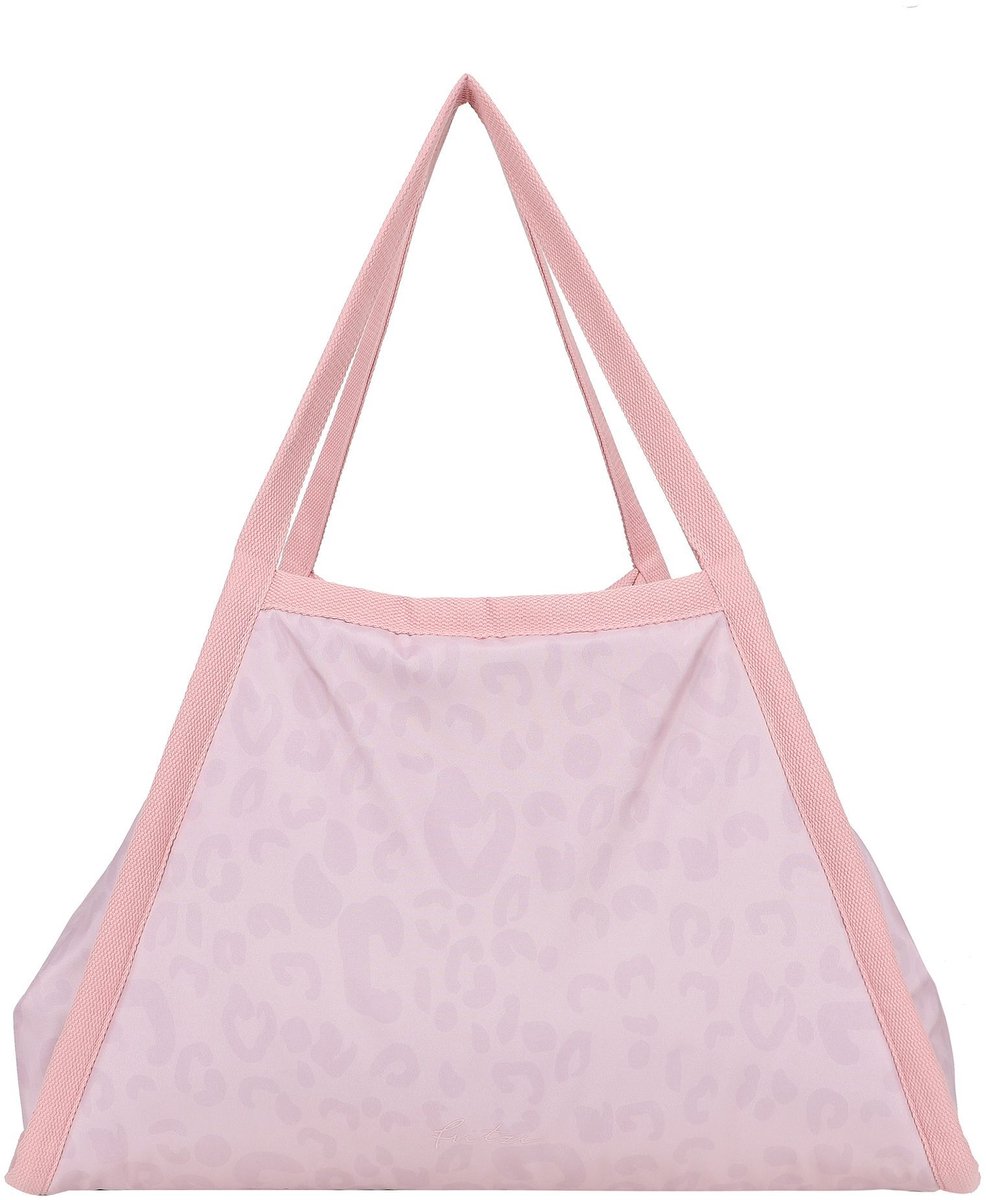 Fritzi aus Preußen Ini Shopper Tas 38 cm - 14 L - leo rosy sand